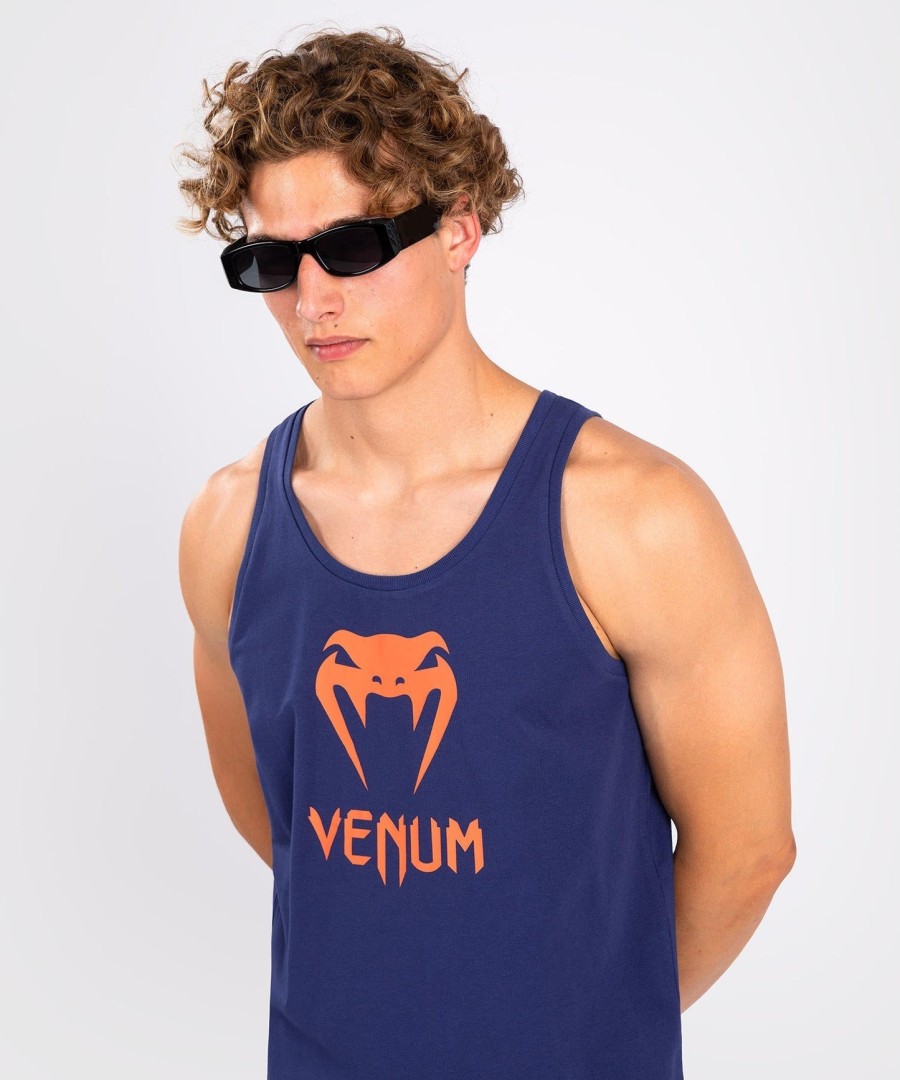 venum classic tanktop - marineblauworanje