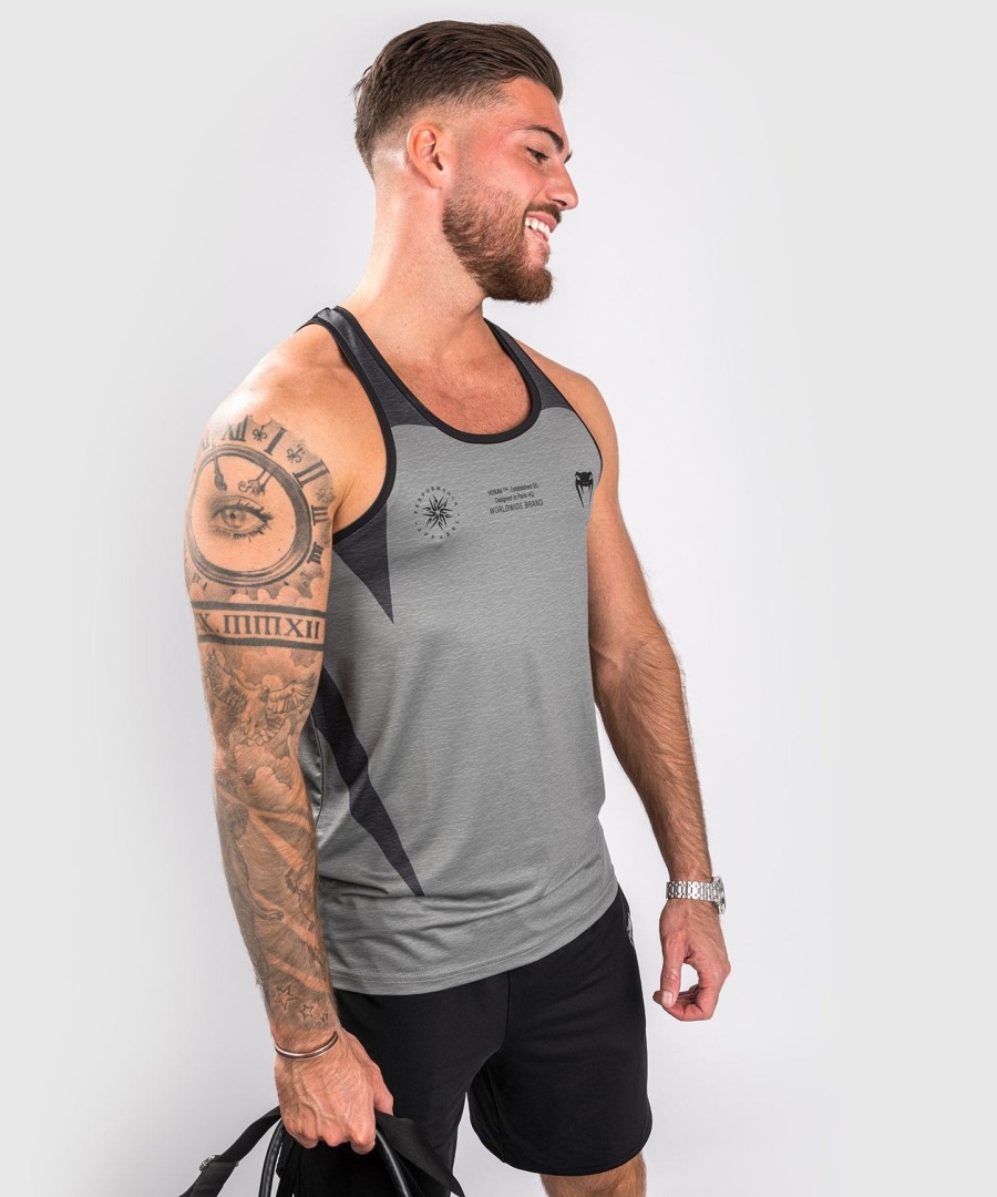 venum stone dry tech tanktop - mineraalgroen