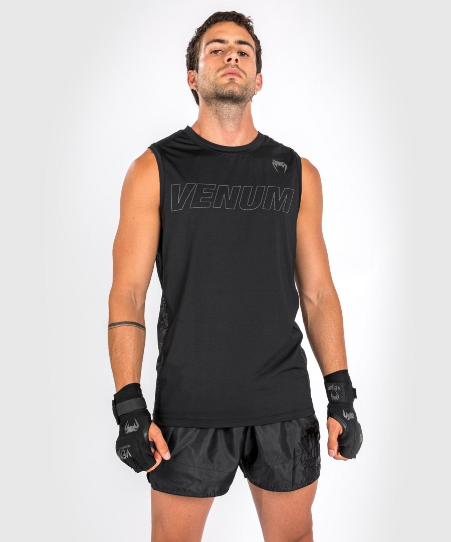 venum classic evo dry tech tanktop - zwartzwart reflecterend
