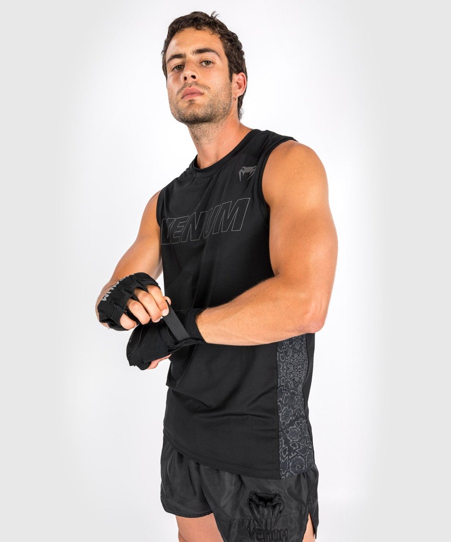 venum classic evo dry tech tanktop - zwartzwart reflecterend