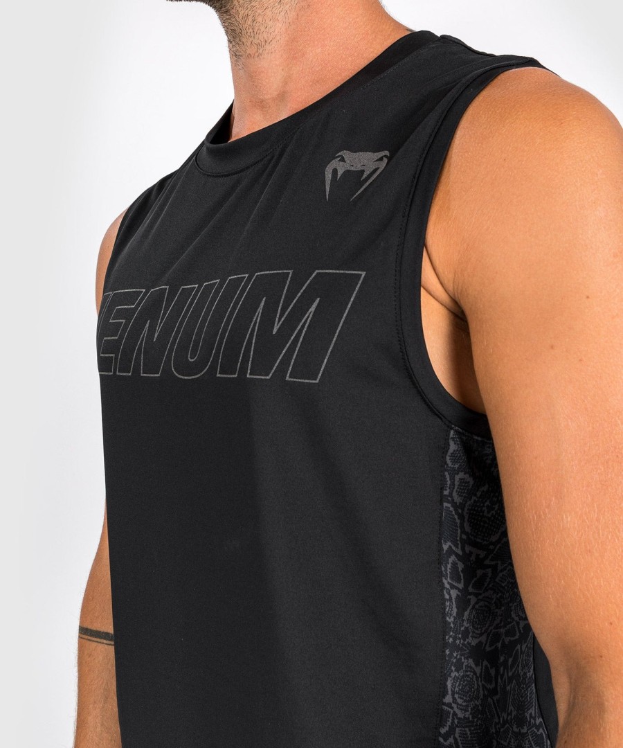 venum classic evo dry tech tanktop - zwartzwart reflecterend