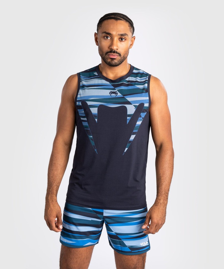 venum rapid tanktop voor heren - slangenkop - schaduwblauw