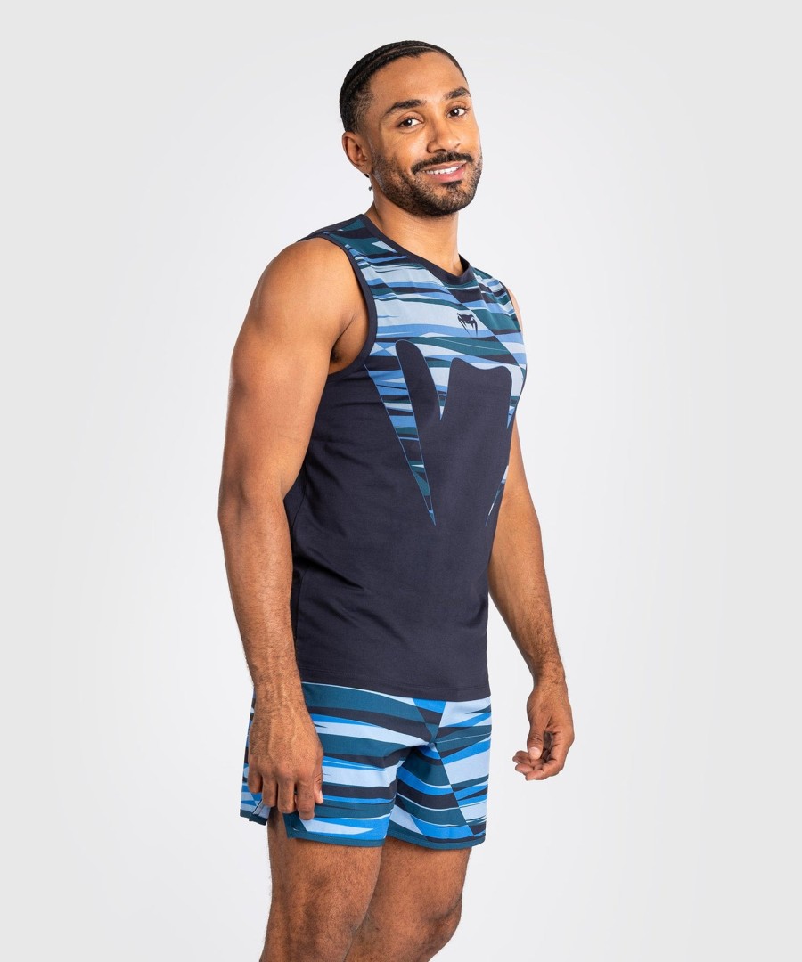 venum rapid tanktop voor heren - slangenkop - schaduwblauw