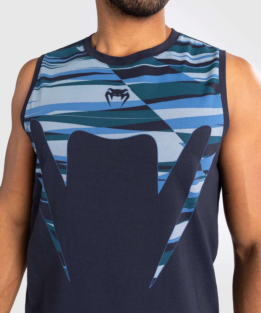 venum rapid tanktop voor heren - slangenkop - schaduwblauw