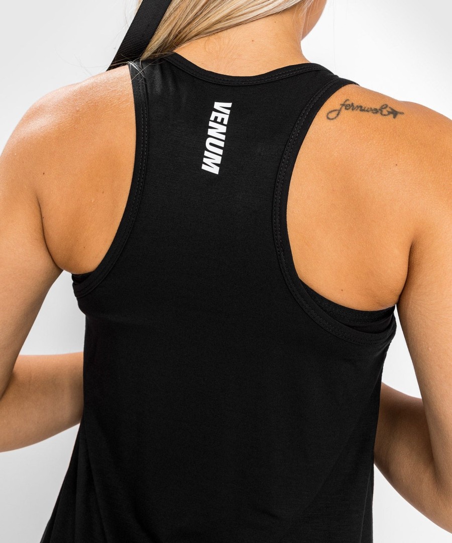 venum essential dames tanktop met racerback - zwart