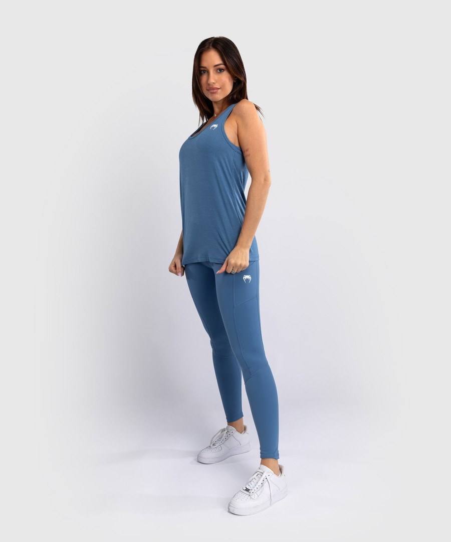 venum essential dames tanktop - stormblauw
