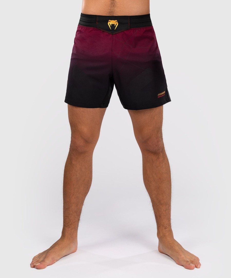 venum tactical xt fight short - zwartbordeauxroodgoud