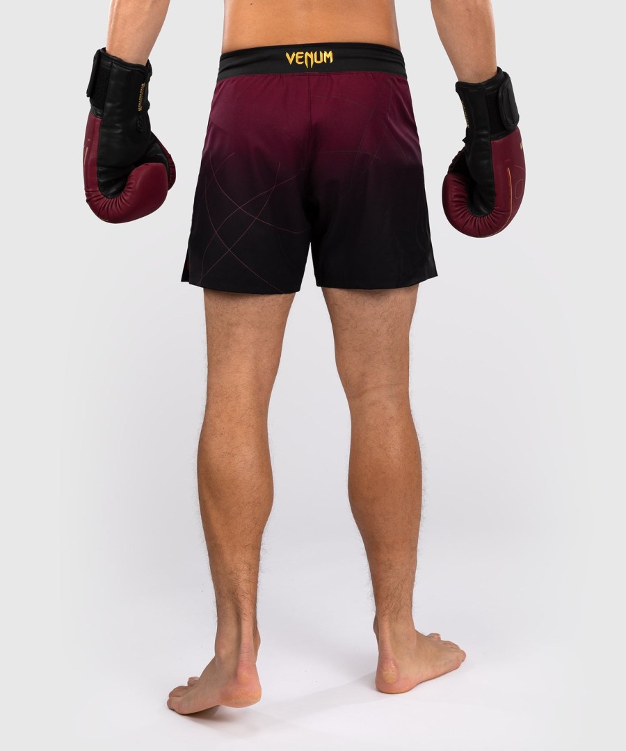 venum tactical xt fight short - zwartbordeauxroodgoud